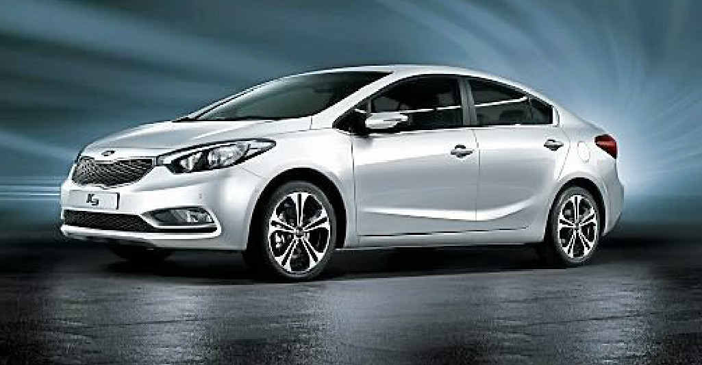 The new model Kia Cerato. The new model Kia Cerato.